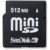 MINI SECURE DIGITAL CARD (512 MB)