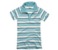 Southside Surf Striped Polo (สีฟ้า-ขาว)