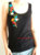 Colorful Flower Tank Top (สีดำ)