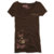 Woods Cove Butterfly V-Neck/Brown