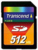 SD CARD 512 MB (45X)