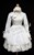 Shiro Lolita Dress เดรสชิโระโลลิต้า สีขาวล้วน สวยเรียบง่ายสไตล์คุณหนู