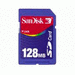 SANDISK SD Card (128Mb)
