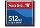 SANDISK 30X CF Card(512MB)