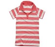 HOLLISTER Southside Surf Striped Polo (สีแดง-ฟ้า)