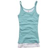 HOLLISTER Carlsbad Double Layer Tank (สีฟ้า)