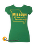 FOREVER 21 Missouri Tee Shirt (สีเขียว)