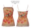 FOREVER 21 Vibrant Butterfly Cami (สีชมพู)