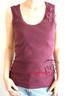 ZARA Soft Flower Tank Top Plum (สีชมพู)