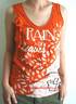 ZARA Rain of Leaves Top-Orange