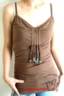 FOREVER 21 Spagetti Top-Brown