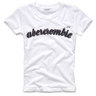 ABERCROMBIE Tabitha logo tee /White