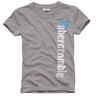 ABERCROMBIE Tabitha logo tee/Gray