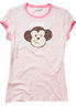 AEROPOSTALE Winking Monkey /Pink