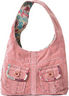 AEROPOSTALE Velveteen Sack with Front Pockets/Pink
