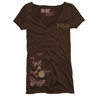 HOLLISTER Woods Cove Butterfly V-Neck/Brown