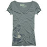 HOLLISTER Woods Cove Butterfly V-Neck/Gray