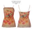 FOREVER 21 Vibrant Butterfly Cami/TAUPE