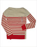OLDNAVY Long / Sleeve Sweater/ Light Cream / Red