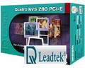 LEADTEK Winfast QUADDRA 280NVS 64MB 16X PCI-Express