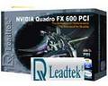 LEADTEK Winfast QUADDRO FX600 PCI Bus 256 MB 128 bit