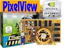PIXELVIEW GeForce FX5200 /128MB. / TV OUT / DVI Port