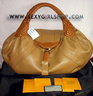 FENDI Nappa leather Spy Bag in light brown