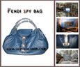 FENDI spy bag in Blue