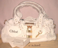 BALENCIAGA Chloe Paddington Bag in White