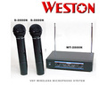 WESTON ไมค์ลอย แบบมือถื่อคู่ คลื่น VHF WT-2000N-S2000