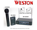WESTON ไมค์ลอย แบบมือถื่อ+หนีบปกเสื้อ คอื่น VHF WT-2000N-S20000-BS2000