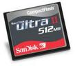 SANDISK Ultra II CompactFlash (CF) 512 MB