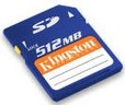 KINGSTON Secure Digital Card 512 MB (SD 512 MB)