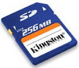 KINGSTON Secure Digital Card 256 MB (SD 256 MB)