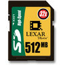 LEXAR SD Card High-Speed 32x (512MB )