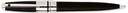 S.T.DUPONT Olympio Platinum/Black ball pen convertible.#485403