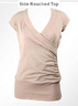 WET SEAL Side Rouched Top
