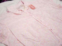 AEROPOSTALE Shirt แขนสั้นผู้หญิง สีชมพู ลายดอกไม้สีขาว+จุดส้ม