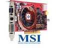 MSI RADEON X800-PRO-TD256 MB /TV Out /DVI Port