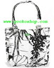 ROXY ชื่อสินค้า : Roxy white hand bag has duel carrying handles &
