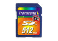 TRANSCEND SD Card Ultra Performance 512MB (45X)