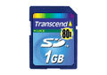TRANSCEND SD Card Ultra Speed 1GB (80X)