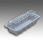 SANDWICH BOX กล่องแซนวิสโรล- ฐานขาว พร้อมฝา/E58 (800ชุด)