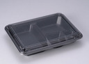 PLASTIC BOX Lunch Box LB-10 Base Black (800)