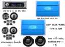 JVC KD-G815 + MOREL + AMP BLUE WAVE + SUB MASSIVE