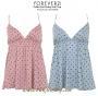 FOREVER 21 F011 Polka Dot Baby Doll Top