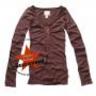 HOLLISTER hot126 Hollister open neck Henley