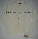 3 Buttons Cord Jacket in Off White Size M
