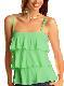 GAP Tiered Cami size XS - Green
