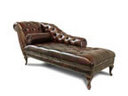 Leather sofa Day Bed